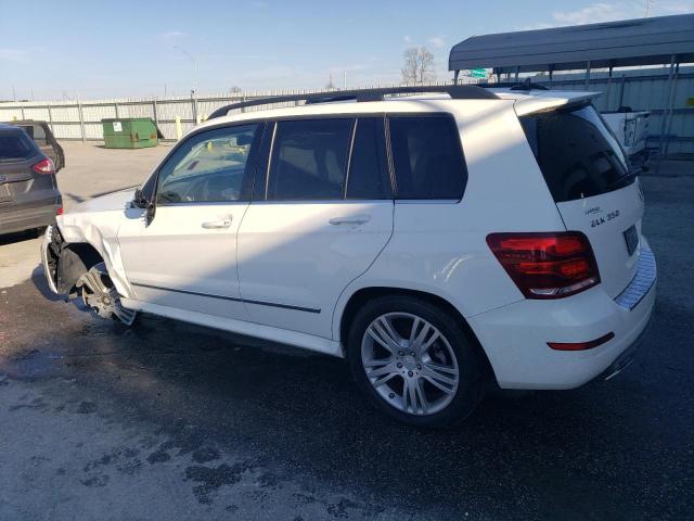 WDCGG5HB5FG358315 - 2015 MERCEDES-BENZ GLK 350 WHITE photo 2