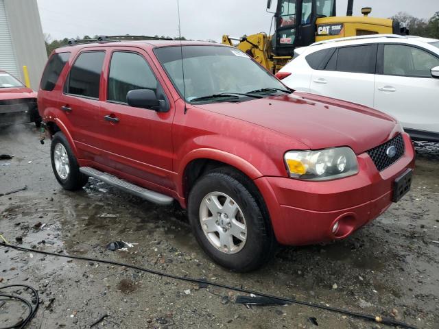 1FMCU93137KB51578 - 2007 FORD ESCAPE XLT RED photo 4