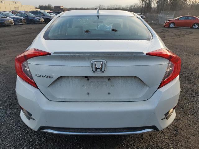 19XFC1F7XKE210255 - 2019 HONDA CIVIC EXL WHITE photo 6