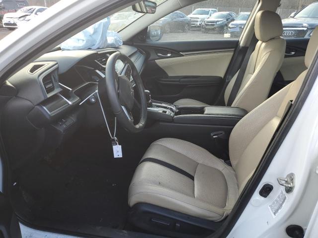 19XFC1F7XKE210255 - 2019 HONDA CIVIC EXL თეთრი ფოტო 7
