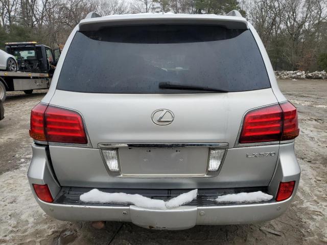 JTJHY7AX2B4082824 - 2011 LEXUS LX 570 SILVER photo 6