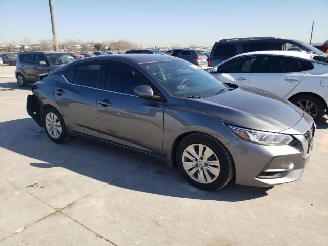 3N1AB8BV9MY255783 - 2021 NISSAN SENTRA S GRAY photo 4