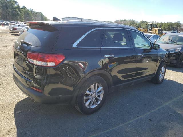 5XYPG4A37JG397471 - 2018 KIA SORENTO LX BLACK photo 3