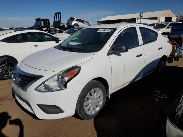 3N1CN7AP4FL940741 - 2015 NISSAN VERSA S WHITE photo 1