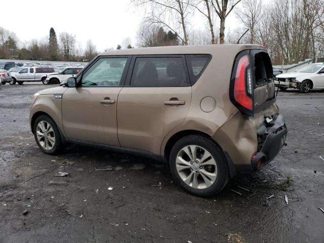 KNDJP3A57F7129588 - 2015 KIA SOUL + BROWN photo 2