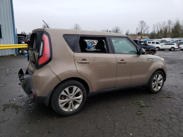 KNDJP3A57F7129588 - 2015 KIA SOUL + BROWN photo 3