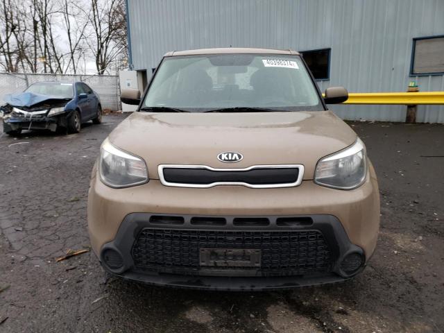 KNDJP3A57F7129588 - 2015 KIA SOUL + BROWN photo 5