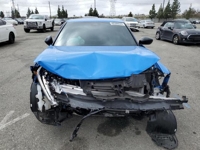 19XFL2H81NE004922 - 2022 HONDA CIVIC SPORT BLUE photo 5