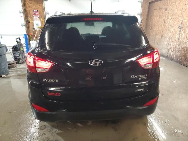 KM8JUCAC2CU477752 - 2012 HYUNDAI TUCSON GLS BLACK photo 6