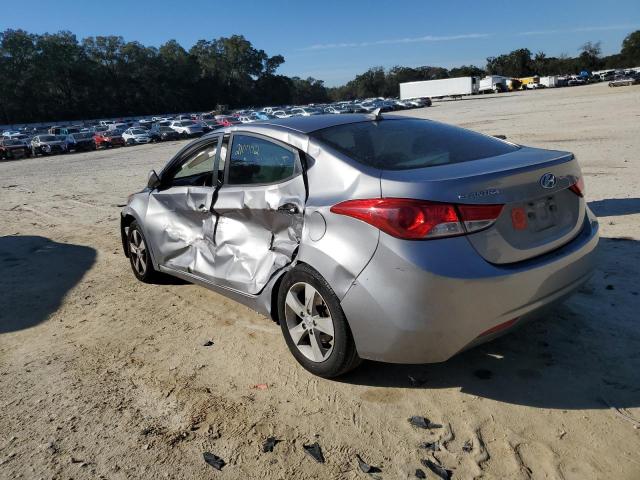 KMHDH4AE4DU668566 - 2013 HYUNDAI ELANTRA 4D GLS GRAY photo 2