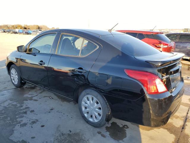 3N1CN7AP9KL821447 - 2019 NISSAN VERSA S BLACK photo 2