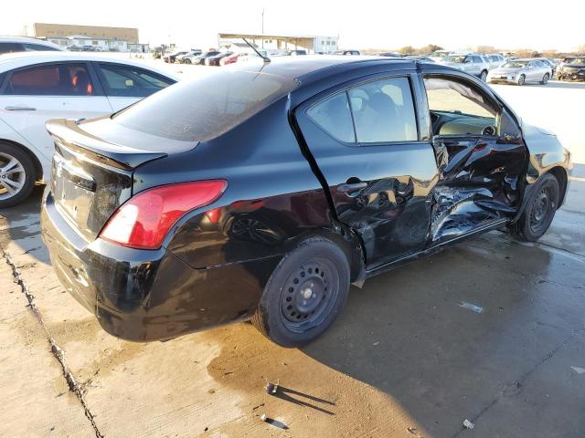 3N1CN7AP9KL821447 - 2019 NISSAN VERSA S BLACK photo 3