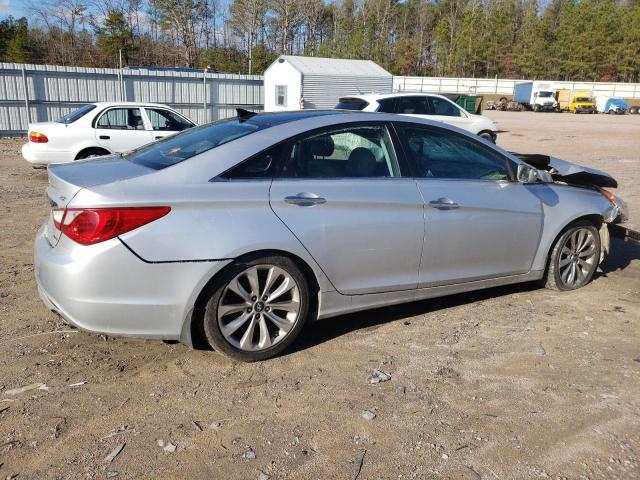 5NPEC4AB1CH491013 - 2012 HYUNDAI SONATA SE SILVER photo 3