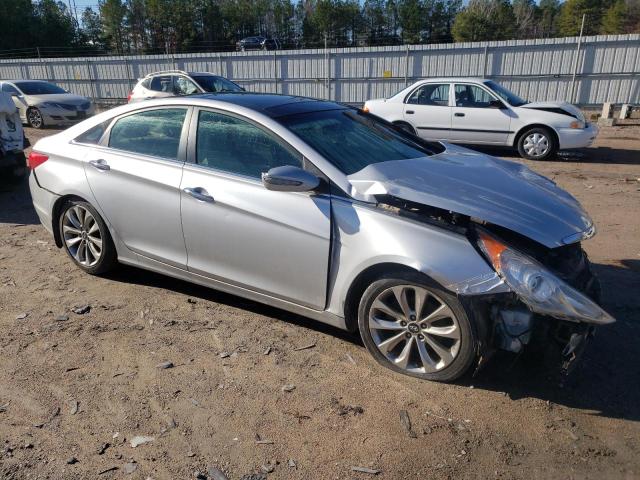 5NPEC4AB1CH491013 - 2012 HYUNDAI SONATA SE SILVER photo 4