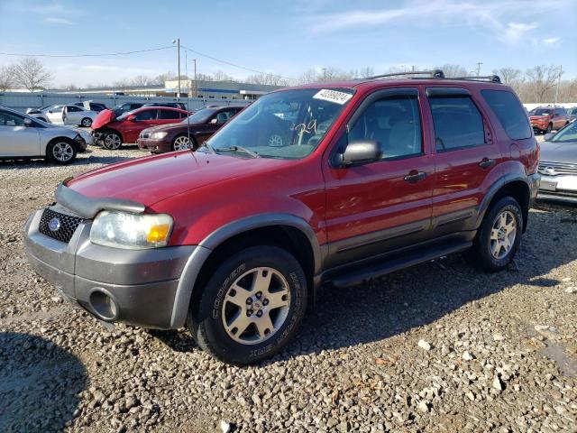 1FMYU93185KA75391 - 2005 FORD ESCAPE XLT BURGUNDY photo 1