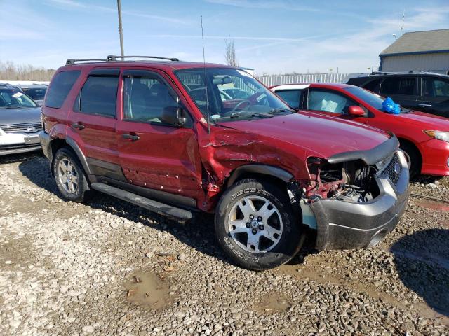 1FMYU93185KA75391 - 2005 FORD ESCAPE XLT BURGUNDY photo 4