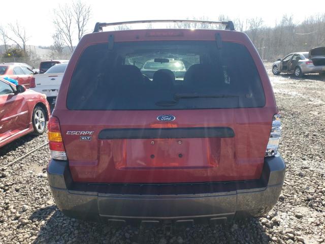 1FMYU93185KA75391 - 2005 FORD ESCAPE XLT BURGUNDY photo 6