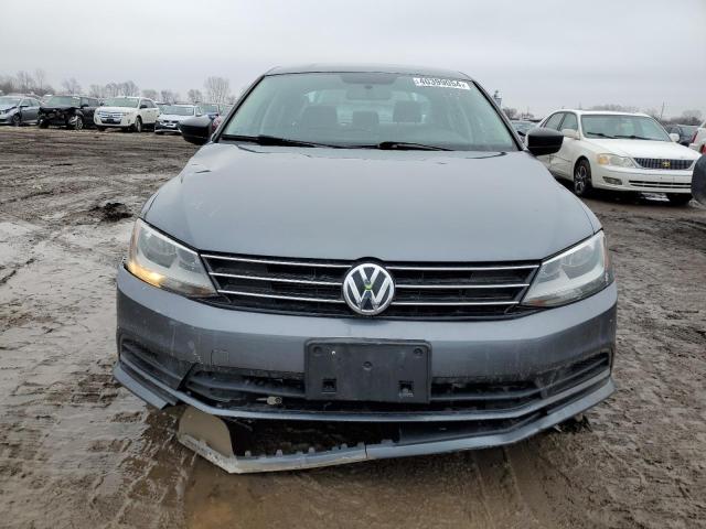 3VW2K7AJ5FM217288 - 2015 VOLKSWAGEN JETTA BASE CHARCOAL photo 5