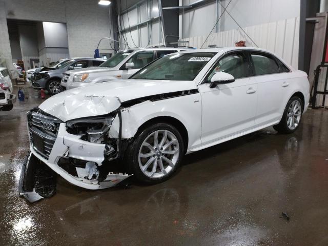 WAUENAF48KA037315 - 2019 AUDI A4 PREMIUM PLUS WHITE photo 1