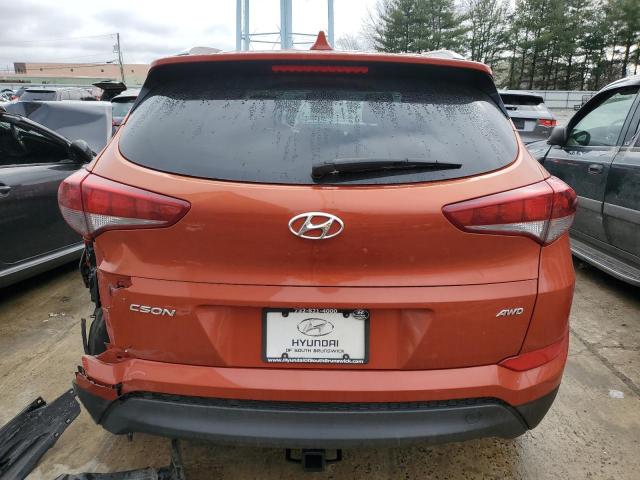 KM8J3CA44HU414901 - 2017 HYUNDAI TUCSON LIMITED ORANGE photo 6