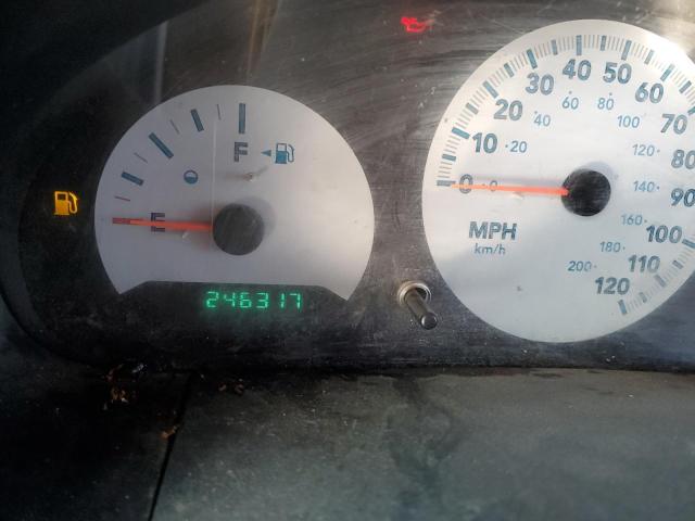 1A4GP45R86B747393 - 2006 CHRYSLER TOWN & COU ლურჯი ფოტო 9