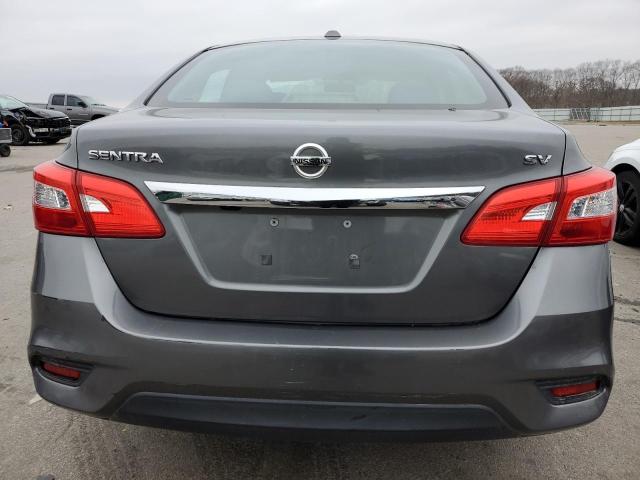 3N1AB7AP9GL662694 - 2016 NISSAN SENTRA S GRAY photo 6