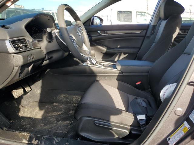 1HGCV1F11MA124316 - 2021 HONDA ACCORD LX GRAY photo 7