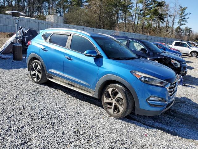 KM8J33A23GU234614 - 2016 HYUNDAI TUCSON LIMITED BLUE photo 4