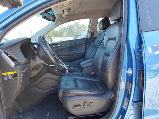 KM8J33A23GU234614 - 2016 HYUNDAI TUCSON LIMITED BLUE photo 7