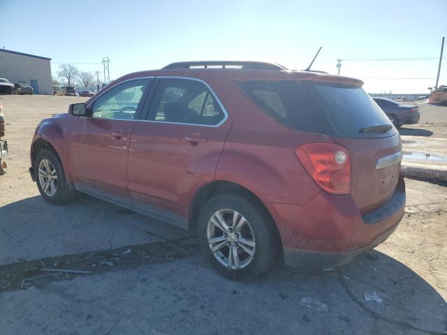 2GNALDEK3D1121152 - 2013 CHEVROLET EQUINOX LT RED photo 2