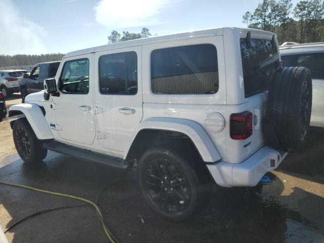 1C4JJXP67MW716434 - 2021 JEEP WRANGLER U SAHARA 4XE WHITE photo 2