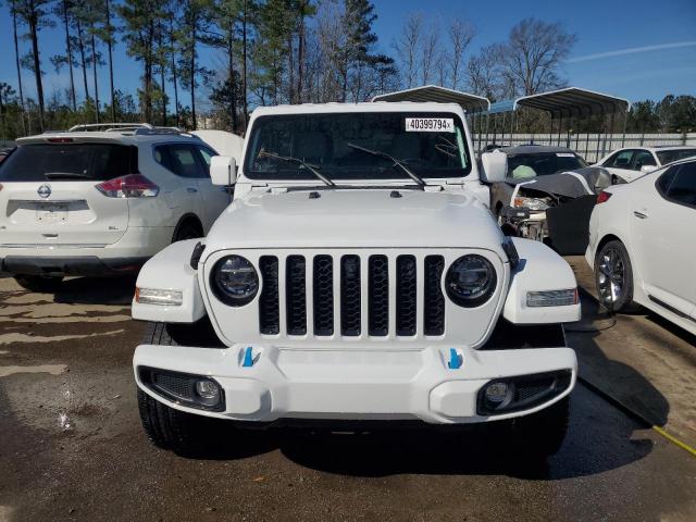 1C4JJXP67MW716434 - 2021 JEEP WRANGLER U SAHARA 4XE WHITE photo 5