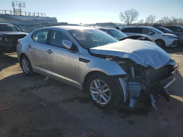 KNAGM4A72D5323574 - 2013 KIA OPTIMA LX SILVER photo 4