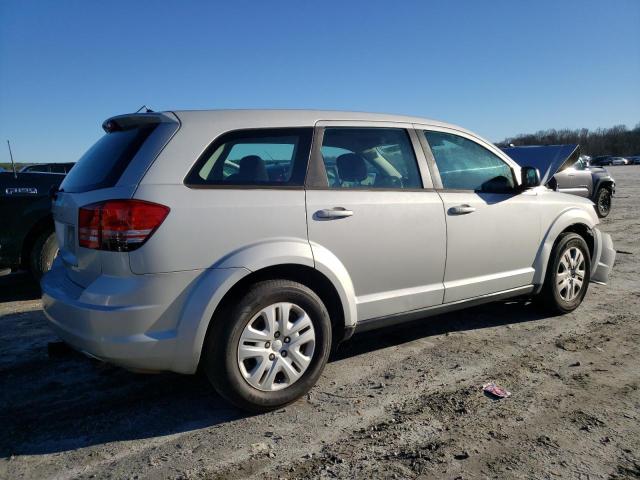 3C4PDCAB6ET148670 - 2014 DODGE JOURNEY SE SILVER photo 3