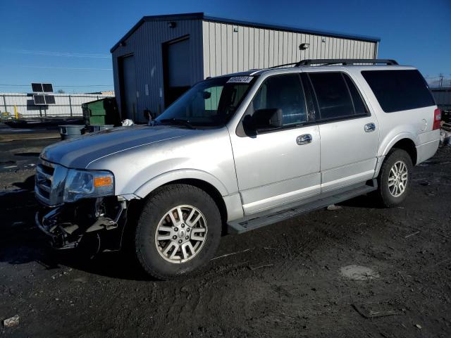 1FMJK1J57BEF47847 - 2011 FORD EXPEDITION EL XLT SILVER photo 1