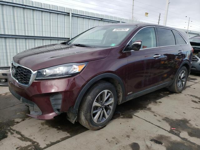 5XYPGDA58LG692521 - 2020 KIA SORENTO S MAROON photo 1