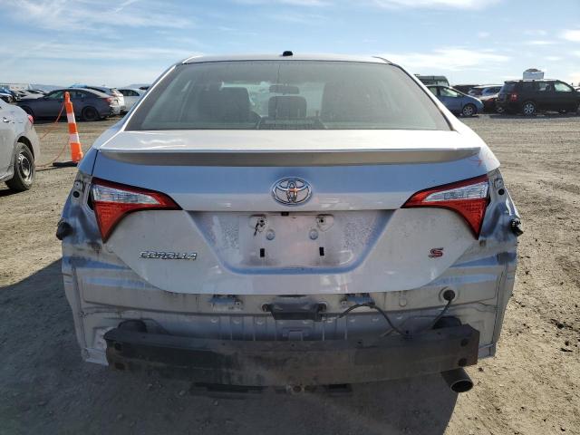 2T1BURHEXEC077506 - 2014 TOYOTA COROLLA L SILVER photo 6