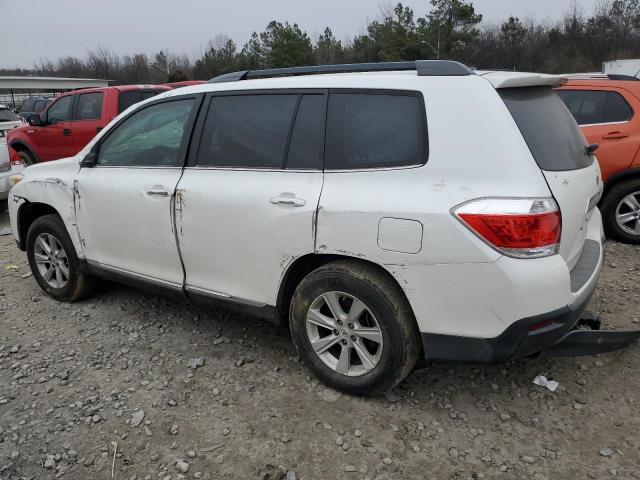 5TDZK3EH4BS041037 - 2011 TOYOTA HIGHLANDER BASE Ақ фото 2