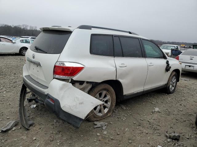 5TDZK3EH4BS041037 - 2011 TOYOTA HIGHLANDER BASE Ақ фото 3