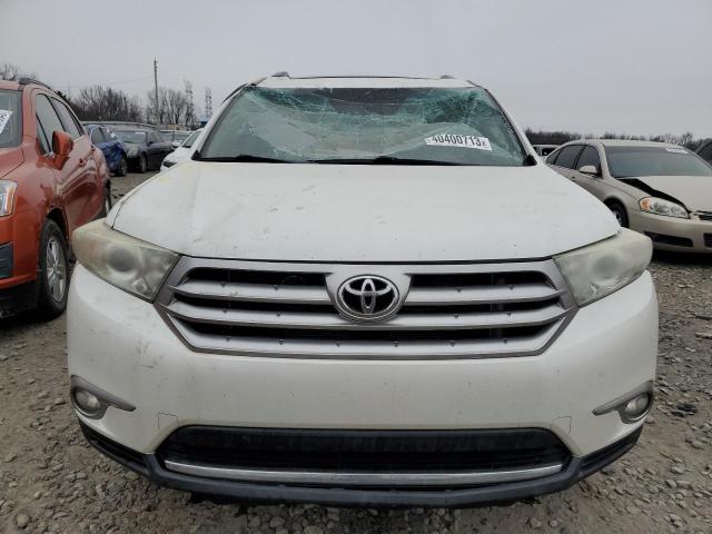 5TDZK3EH4BS041037 - 2011 TOYOTA HIGHLANDER BASE WHITE photo 5