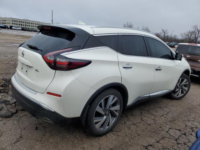 5N1AZ2CJ0MC139667 - 2021 NISSAN MURANO SL WHITE photo 3