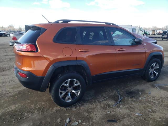 1C4PJMBS3FW664736 - 2015 JEEP CHEROKEE TRAILHAWK 橙色 照片 3
