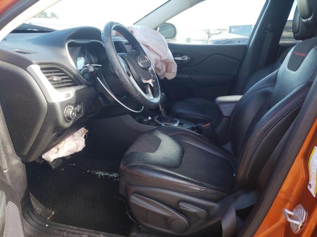 1C4PJMBS3FW664736 - 2015 JEEP CHEROKEE TRAILHAWK 橙色 照片 7