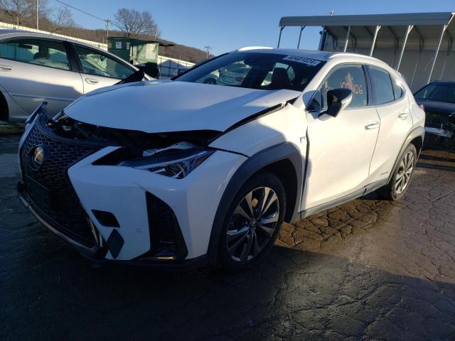 JTHU9JBH3K2005926 - 2019 LEXUS UX 250H WHITE photo 1