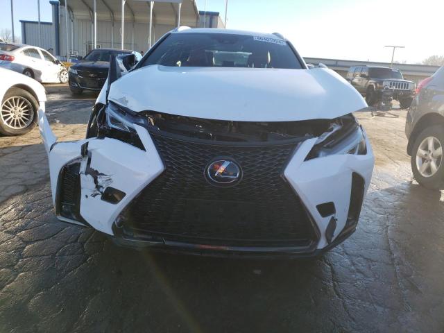 JTHU9JBH3K2005926 - 2019 LEXUS UX 250H WHITE photo 5