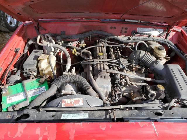 1J4FF48S4YL204312 - 2000 JEEP CHEROKEE SPORT RED photo 11