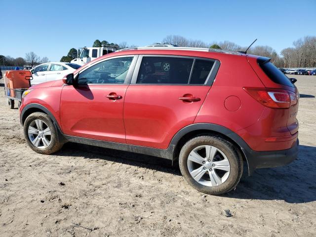 KNDPB3A26D7520758 - 2013 KIA SPORTAGE BASE RED photo 2