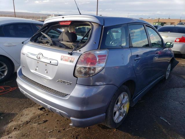 2T1KR30E67C650270 - 2007 TOYOTA COROLLA MA XR BLUE photo 3