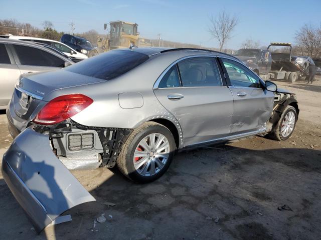 WDDUG8FBXEA064560 - 2014 MERCEDES-BENZ S 550 4MATIC GRAY photo 3