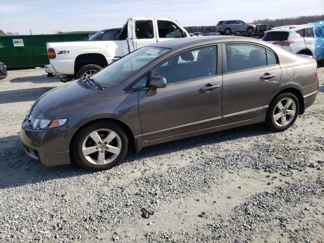 19XFA1F67BE013590 - 2011 HONDA CIVIC LX-S بني صورة 1